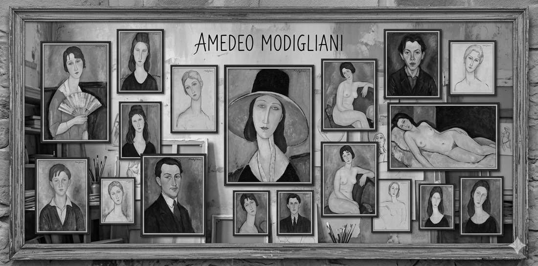 Amedeo Modigliani - Italienischer Maler mit sephardischen Wurzeln